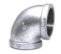 2 ½ inch NPT class 300 threaded 90 deg galvanized elbow