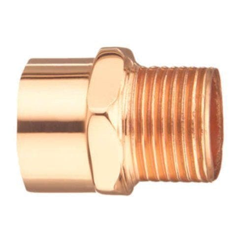 1/2" x 3/8" Copper x Male Adapter