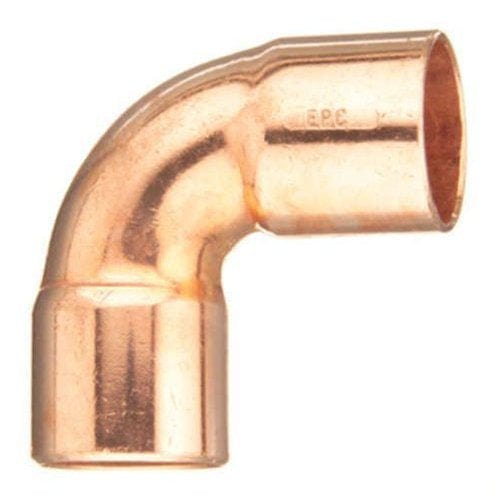 1-1/2" x 1-1/4" Copper 90° Elbow