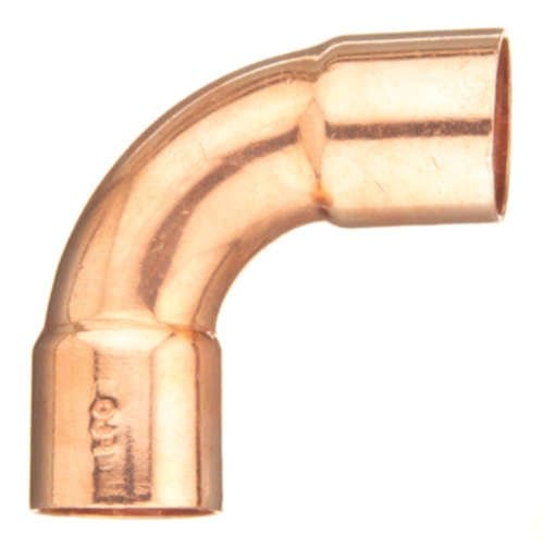 1" C x C Long Turn 90° Copper Elbow