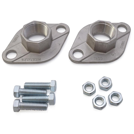 1"NPT Stainless Steel Freedom Flanges (Pair)