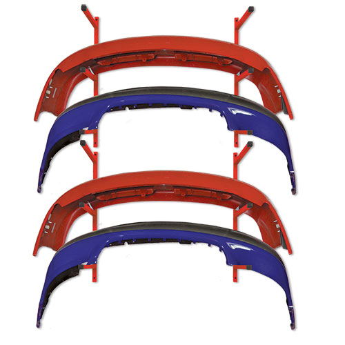 CHAMP Wall Mount Bumper Rack - 24" Fixed Arms