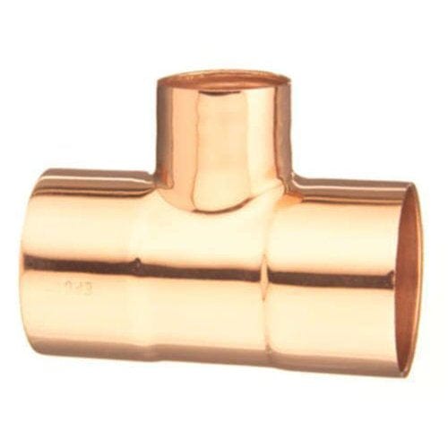 3" x 2" x 1-1/2" C x C x C Copper Tee