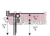 Passage Door Perimeter Bulb Seal Kit 4’X7′