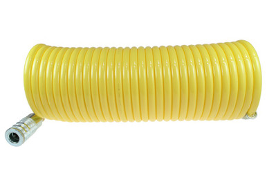 Opens dialog Coilhose Pneumatics 120-N12-25A Nylon Coil, 1/2" x 25', Industrial Coupler & 1/2" NPT Swivel
