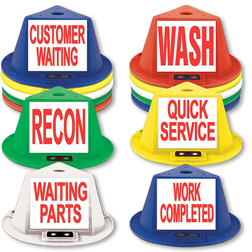 Magnetic Car Top Hats - Slogans