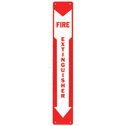 Shop Sign – 4" x 24" Extinguisher