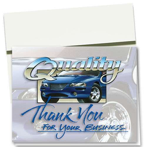Auto Repair Thank You Cards- Superior Quality