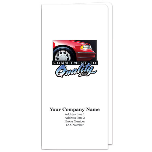 Car Document Folders - Commitment to Quality