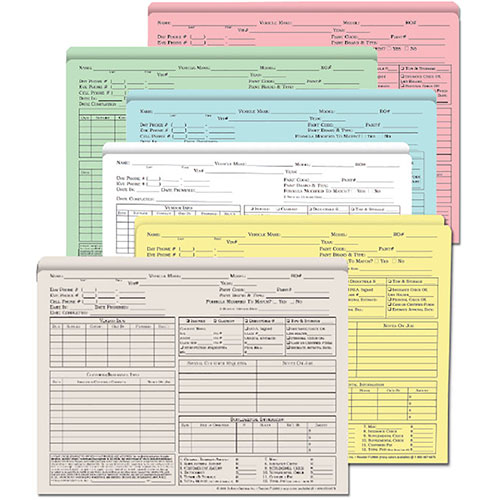 Repair Order Folders - Color(100)