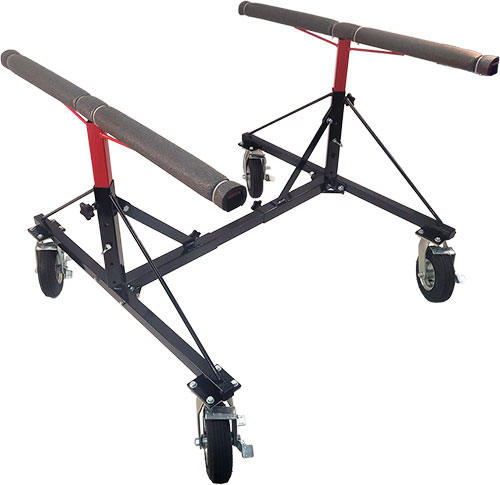 CHAMP PRO 4-Way Pickup Bed Dolly with 2 Locking Pneumatic Wheels