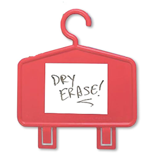 Plastic Auto Repair Mirror Hangers - Dry Erase