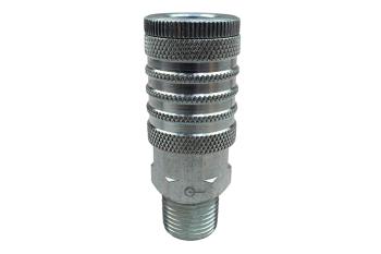 CO 122 1/2" INDUSTRIAL COUPLER, 1/2" MPT