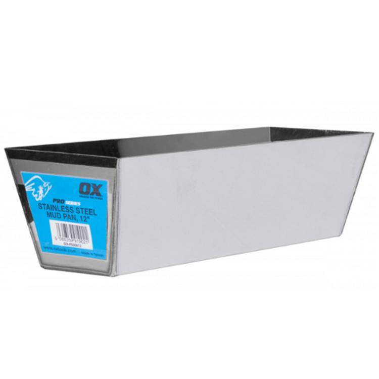 Ox Pro-Series 12" Stainless Steel Mud Pan