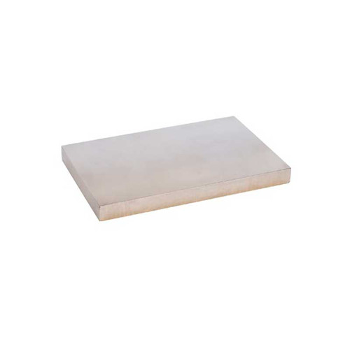 Solid Steel Square Bench Block Repair Pad 4 x 6 Inch Metal Forming Anvil