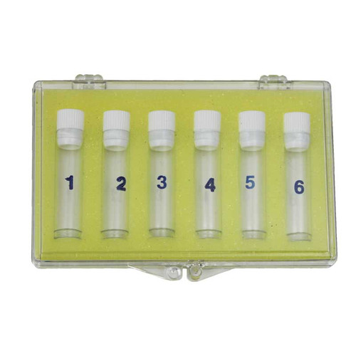 Plastic Assortment Box with 6 Bottles