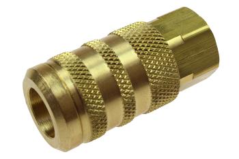 CO 15X6F 1/4" 6-Point Industrial Coupler 3/8" FPT