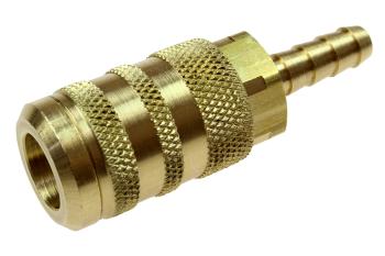 CO 15X6H 1/4" 6-Point Industrial Coupler 3/8" ID Hose