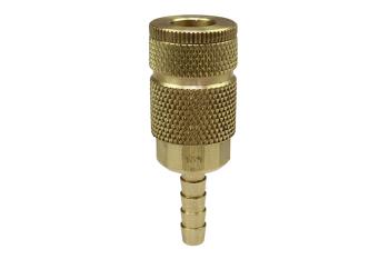 CO 163 1/4" Automotive Coupler Brass, 1/4" ID Hose