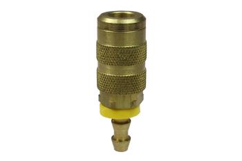 CO 16X6L 1/4" 6-Point Automotive Coupler 3/8" ID Lock-On