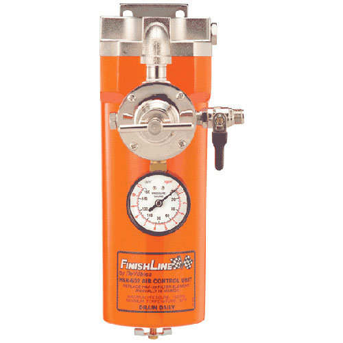 Devilbiss FinishLine 120CFM Air Line Filter with 50CFM Regulator 130099