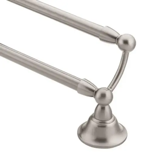 Moen DN6822BNClick To CopySage 22" Double Towel Bar Brushed Nickel Finish