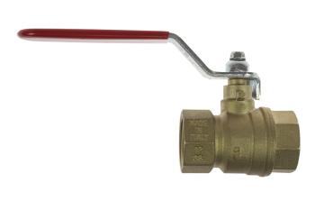 CO 21120F 1-1/4" BRASS BALL VALVE