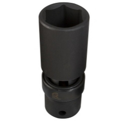 Sunex 1/2" Drive 6 Point Deep Universal Impact Socket 24mm (224UMD)