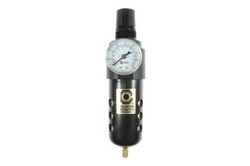 CO 26FC2-GX 1/4" Integral Filter/Regulator Duo w/Gauge, 5µ Element
