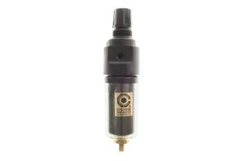 CO 26FC2-DS 1/4" Integral Filter/Regulator Duo w/Drain, Metal Bowl, Sight Glass