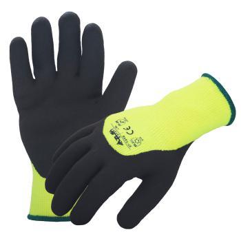 Azusa Safety Medium Weight Winter Acrylics Gloves, L/XL, Lime
