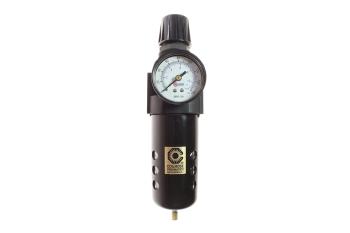 CO 27FC3-GX 3/8" Integral Filter/Regulator Duo w/Gauge, 5µ Element