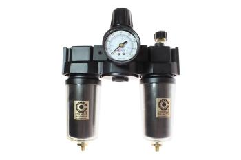 CO 27FRL6-GSX 3/4" Filter/Regulator & Lubricator Trio w/Gauge, Metal Bowl, Sight Glass, 5µ Element