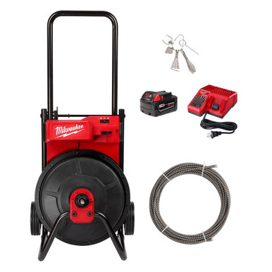 Milwaukee 2817A-21 M18 Drum Machine with 3/8 in Cable