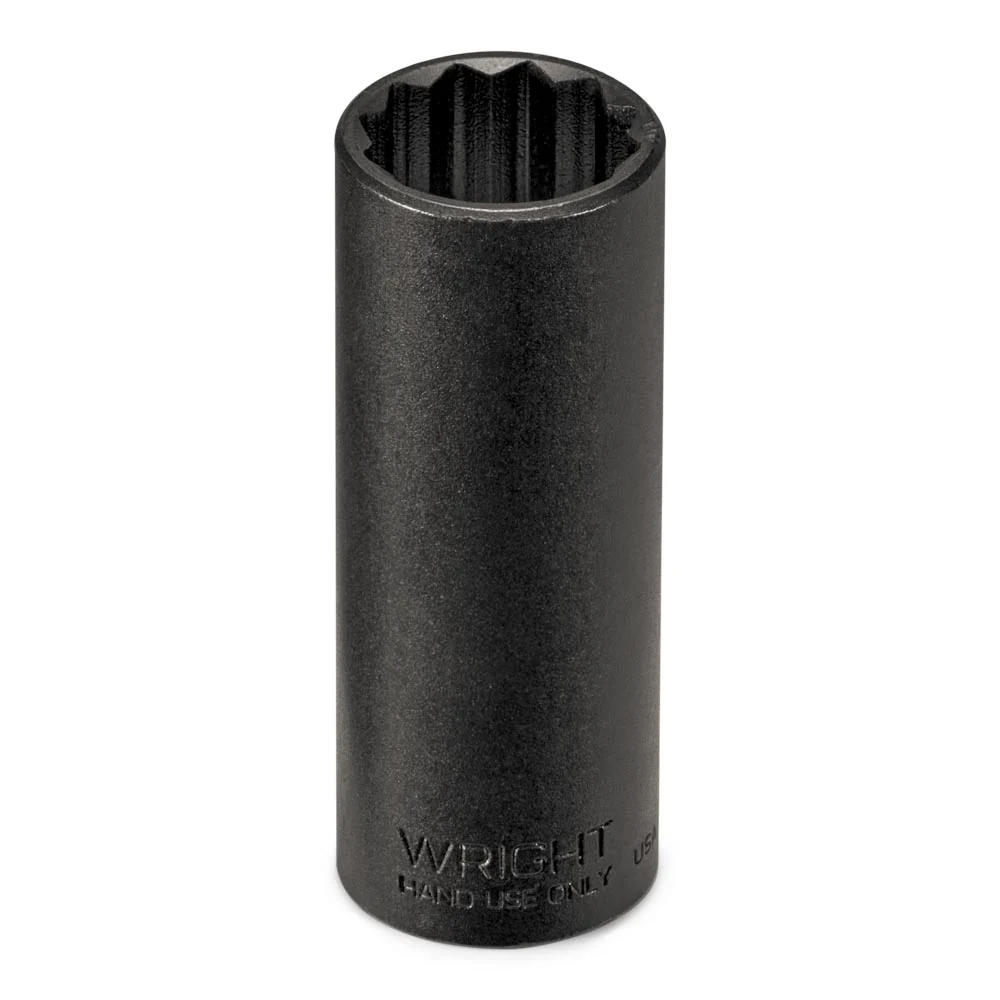 3/8″ Drive 12 Point Deep Black Industrial Socket – 5/8″