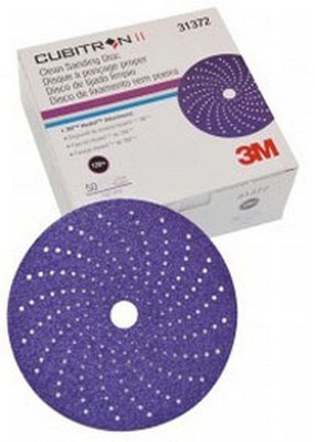 3M 6" 120+ Grit Cubitron II Hookit Clean Sanding Abrasive Disc (31372)