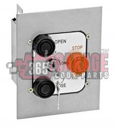 3BFL Interior Three Button W/ Lockout Flush Mount Control Station