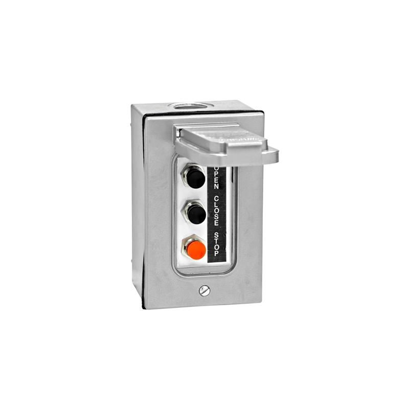 3BXC Nema 4 Exterior Three Button With Protective Cover Surface Mount Control Station