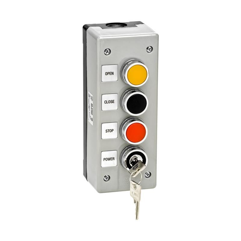 3BXLT Nema 4 Exterior Three Button With Lockout Surface Mount Control Station
