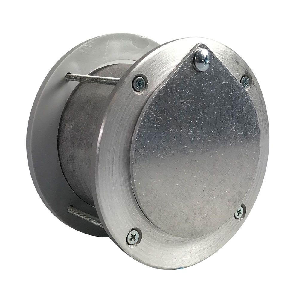 4 InchAluminum Exhaust Port For Doors Up To 3 Inch Thick