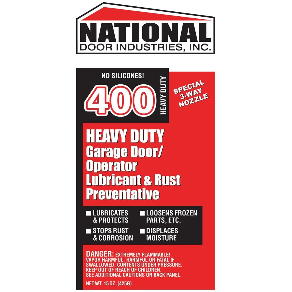 400-HD National Door Lube 15oz Aerosol (Orange)