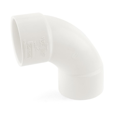 2" PVC (Sch. 40) 90° Sweep Elbow