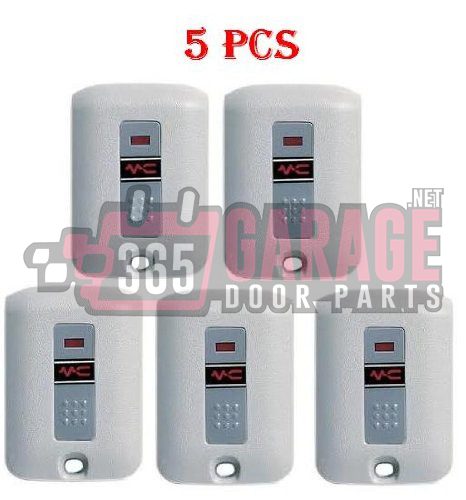 Multi-Code MCS307010 3070 1-channel Key Ring Gate & Garage Door Transmitter by Linear 5pc