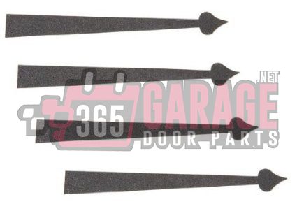 Magnetic Strap Hinge, 18″ Decorative Garage Door Hardware