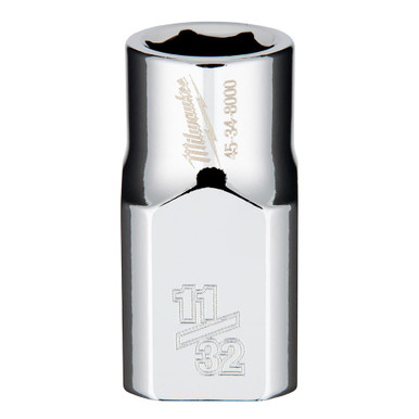 Milwaukee 45-34-8000 3/8 Drive 11/32 Socket