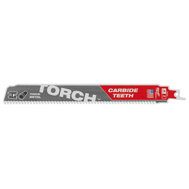 Milwaukee 48-00-5202 9 in 7 TPI Torch Blade w/ Carbide