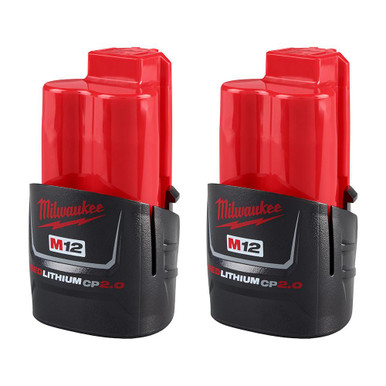 Milwaukee 48-11-2422 M12 CP2.0 BATTERY 2-PACK