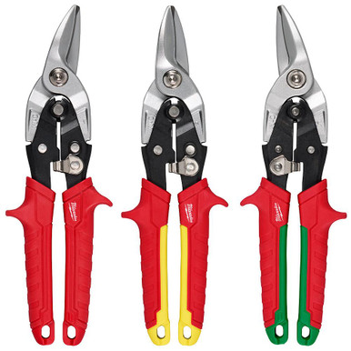 Milwaukee 48-22-4563 3pc Aviation Snip Set