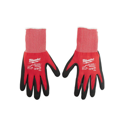 Milwaukee 48-22-8903 Cut Level 1 Dipped Gloves XL