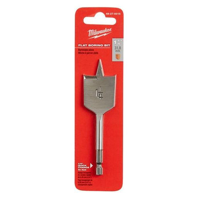 Milwaukee 48-27-0015 1-1/4 x 4.5 in Flat Boring Bit